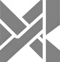 Минималистичный абстрактный логотип компании Ra-Casino8 в серых тонах на белом фоне